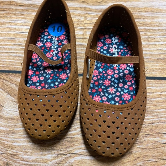 * GIRLS' CARTERS TODDLER & LITTLE KID EASTON MARY JANE FLATS - Picture 3 of 6
